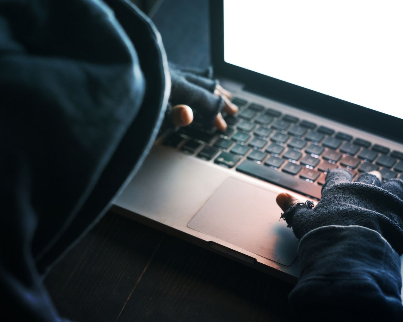 Digital world map with glowing connection points across continents.